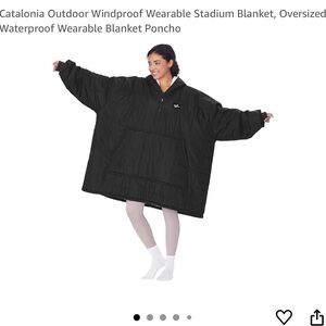 Oversized Black Jacket